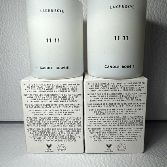 2x Lake & Skye~11 11~Small Scented Votive Candle~1.85oz / 52.44g ~ NEW - Picture 3 of 4
